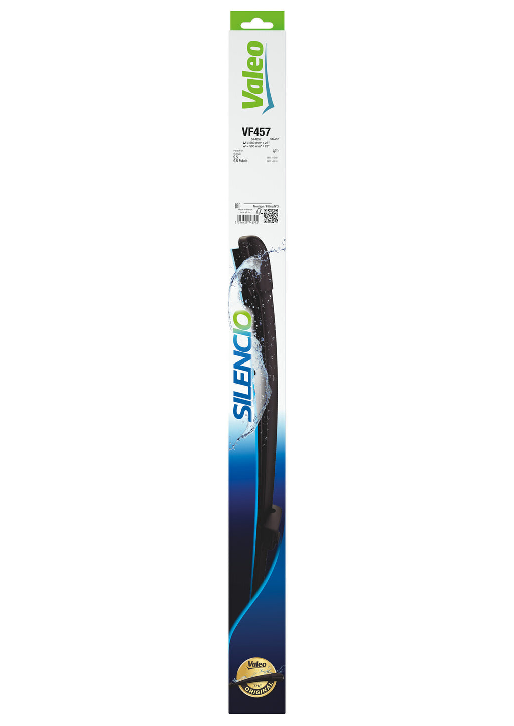 Silencio Flat Blades, spazzole tergicristallo - VF457 - 580 + 580 mm - 2 pz