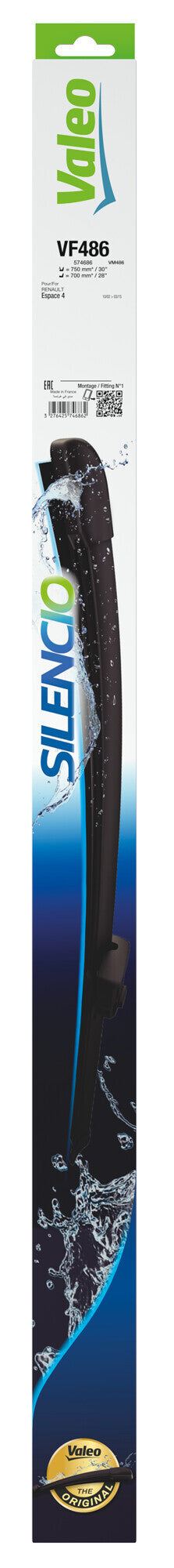 Silencio Flat Blades, spazzole tergicristallo - VF486 - 750 + 700 mm - 2 pz