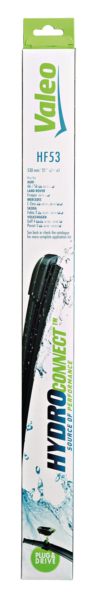 HydroConnect Multiconnection, spazzola tergicristallo - HF53 - 530 mm - 1 pz