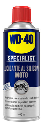 WD-40, Specialist - Lucidante al silicone per moto - 400 ml