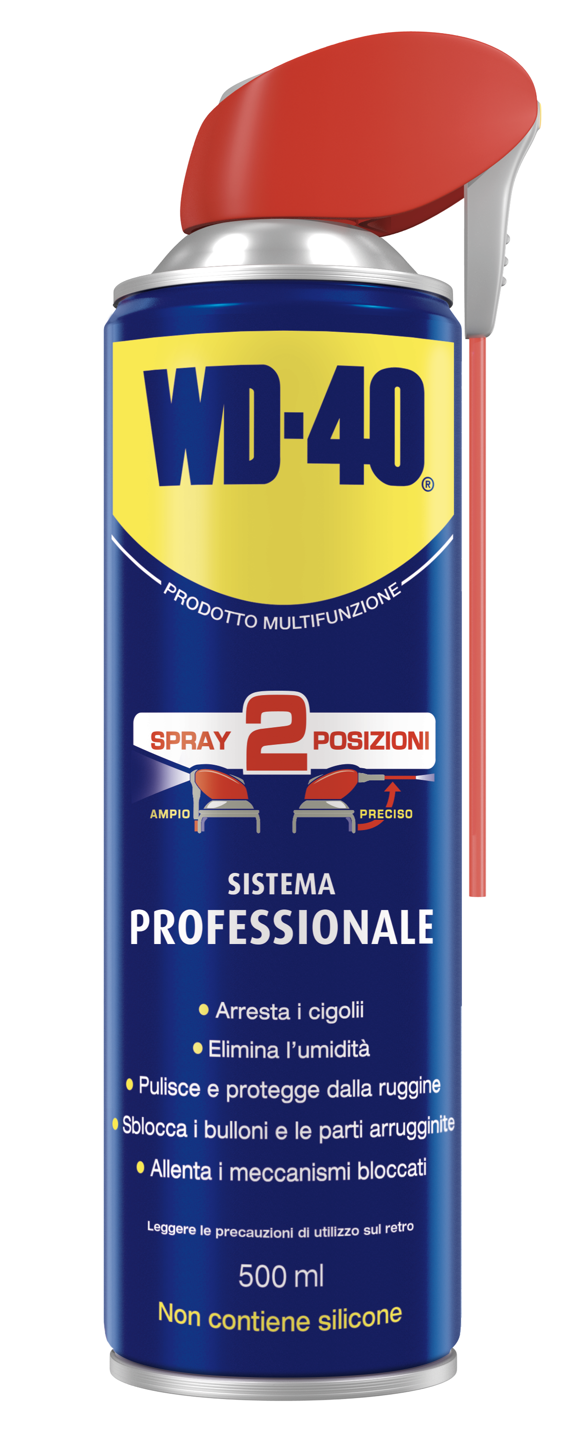 WD-40, Prodotto multifunzione - Sistema professionale - 500 ml