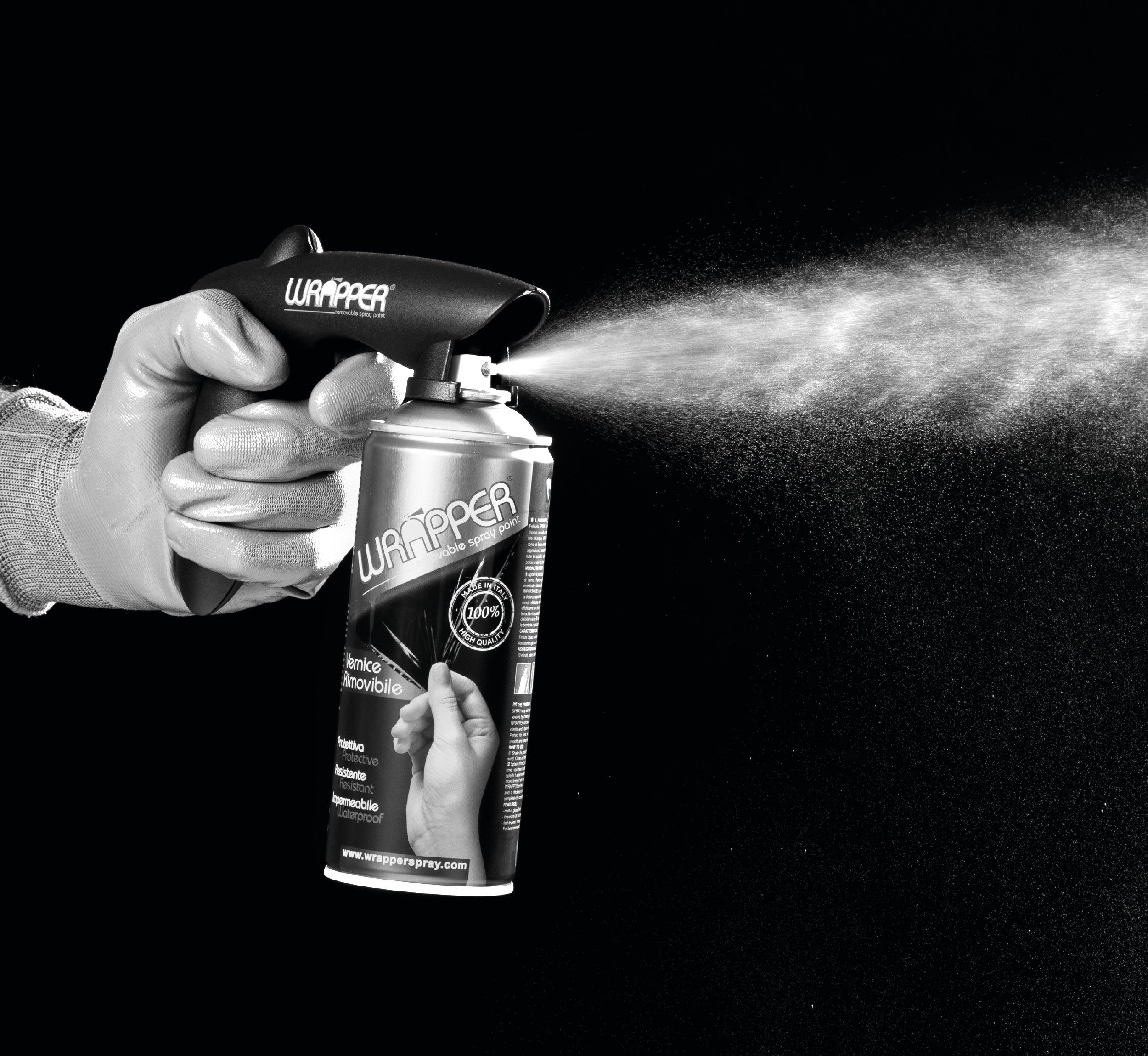 Wrapper, pistola per bomboletta