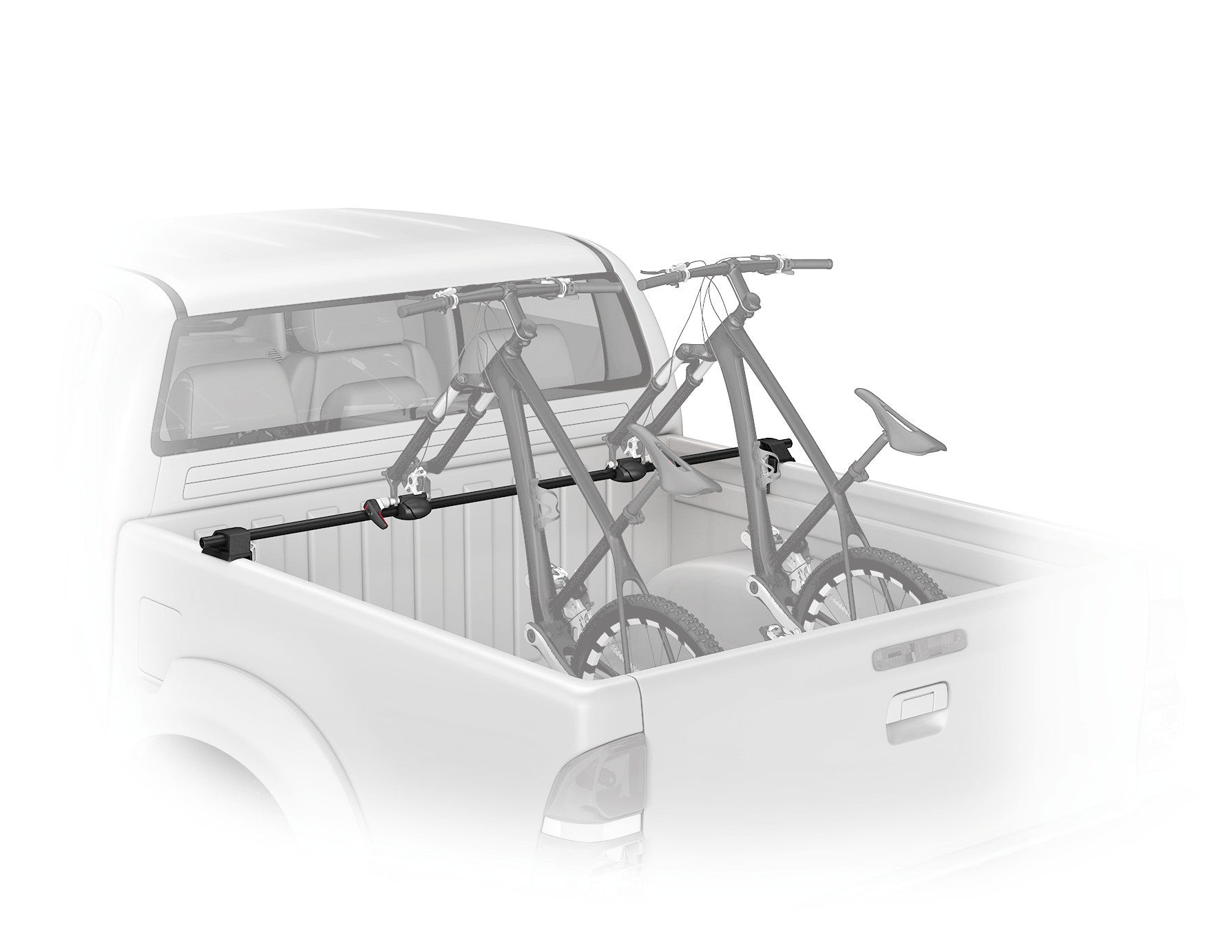 Bikerbar, barra fissaggio a forcella per pick-up, suv e furgoni
