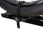 HighSpeed Extended, porta bicicletta da tetto con fissaggio ruota anteriore - Nero - max 1270 mm (passo bici)