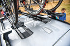 HighSpeed Extended, porta bicicletta da tetto con fissaggio ruota anteriore - Nero - max 1270 mm (passo bici)