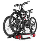 JustClick, portabiciclette per gancio traino - 2 bici