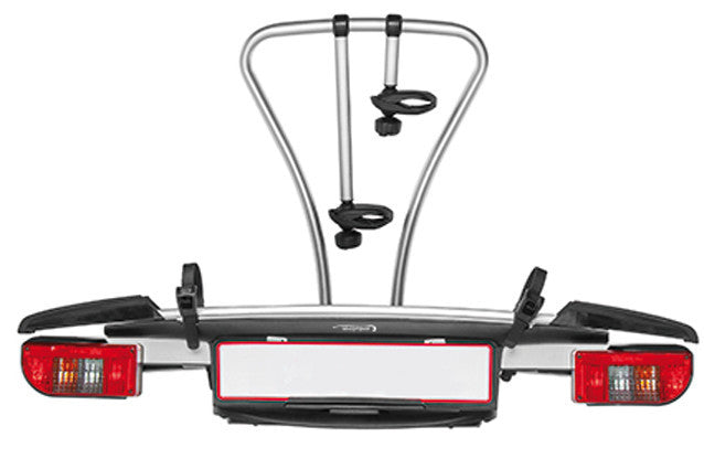 JustClick, portabiciclette per gancio traino - 2 bici