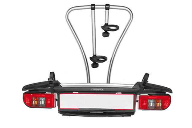 JustClick, portabiciclette per gancio traino - 2 bici