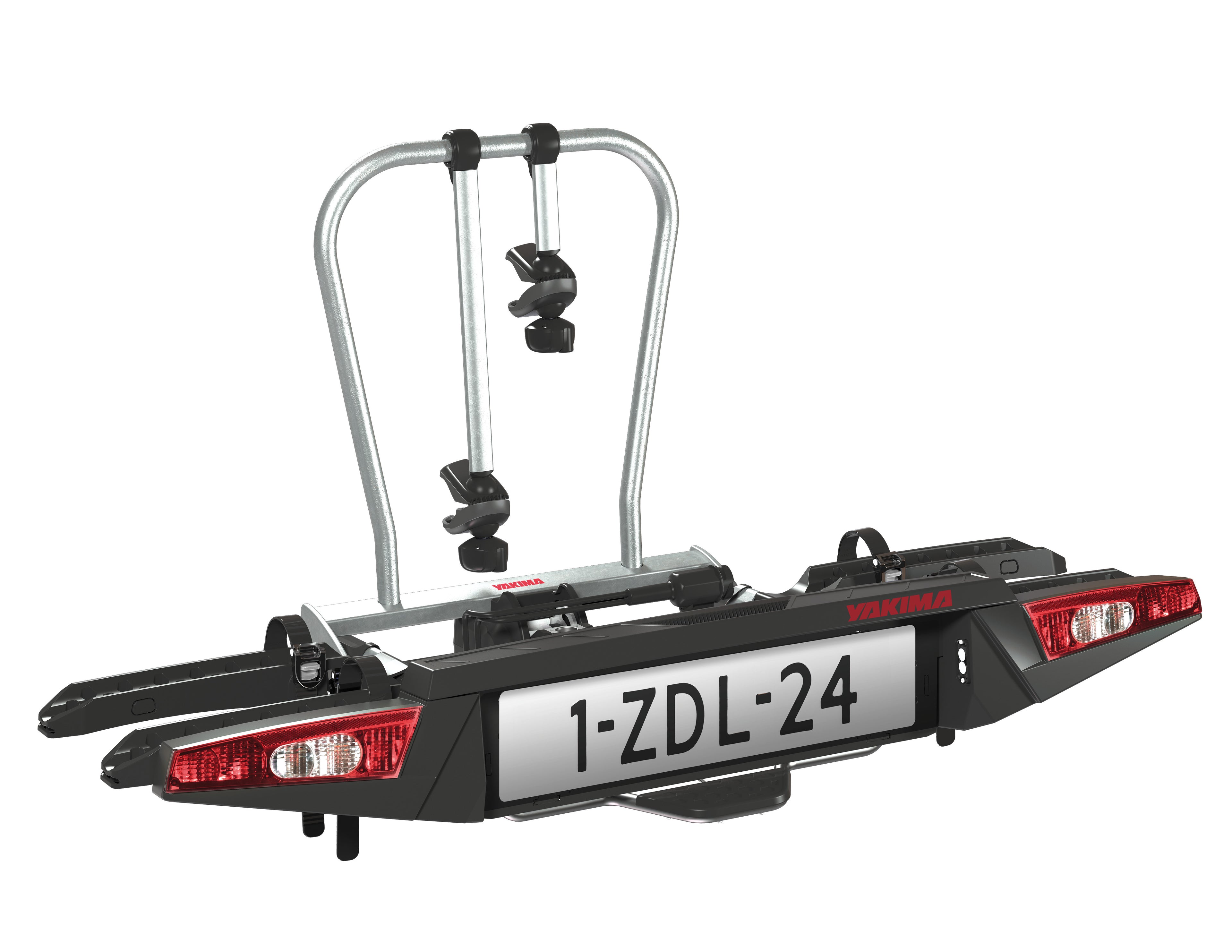FoldClick, portabiciclette per gancio traino - 2 bici