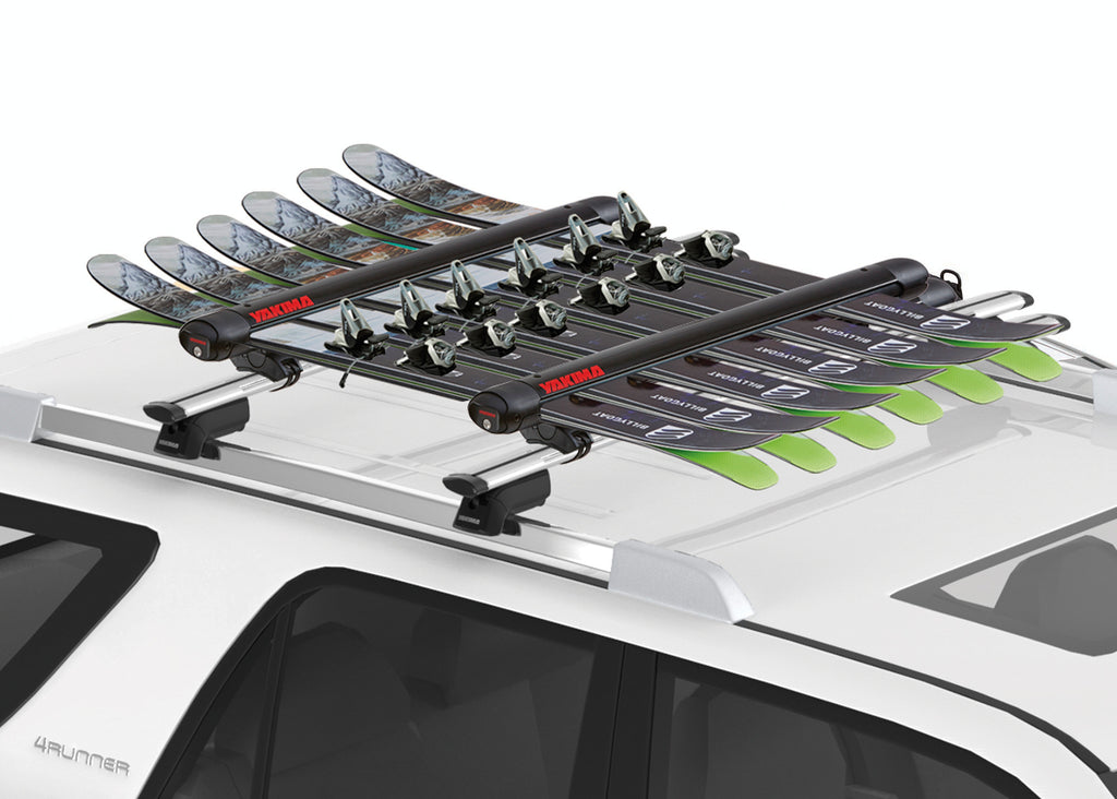FatCat 6 Evo Black, portasci per barre da tetto