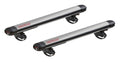 FatCat 6 Evo silver, portasci per barre da tetto