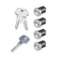 SKS lock core, kit serrature 4 pz