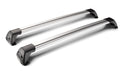Flush, coppia barre portatutto telescopiche in alluminio - 100 cm