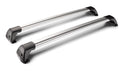 Flush Mixed, coppia barre portatutto telescopiche in alluminio - 105+110 cm