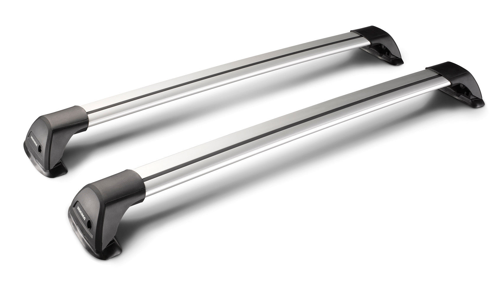 Flush Mixed, coppia barre portatutto telescopiche in alluminio - 110+115 cm