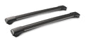Rail Black, coppia barre portatutto in alluminio - 97 cm