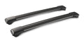 Rail Black Mixed, coppia barre portatutto in alluminio - 79+85 cm