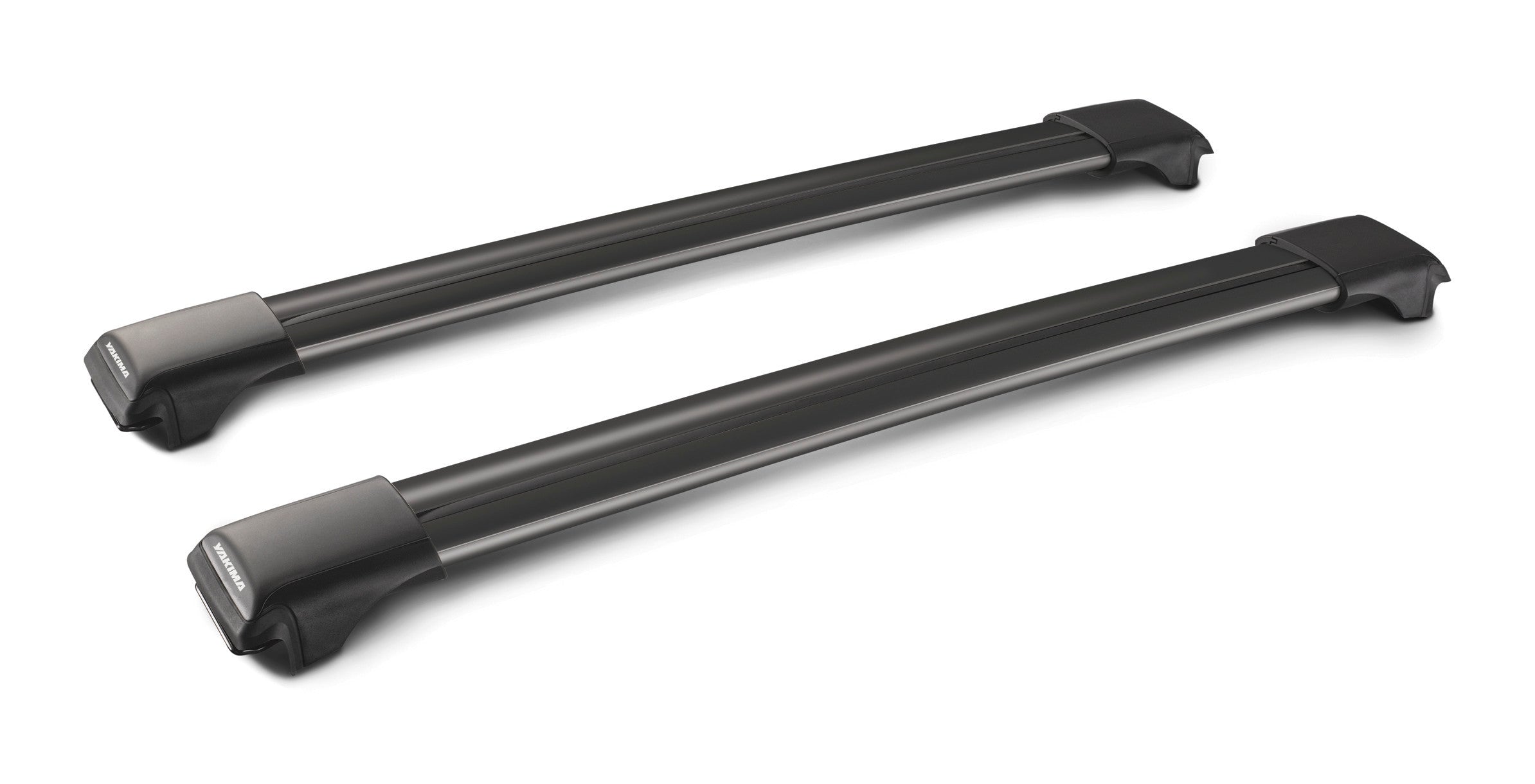 Rail Black Mixed, coppia barre portatutto in alluminio - 79+85 cm