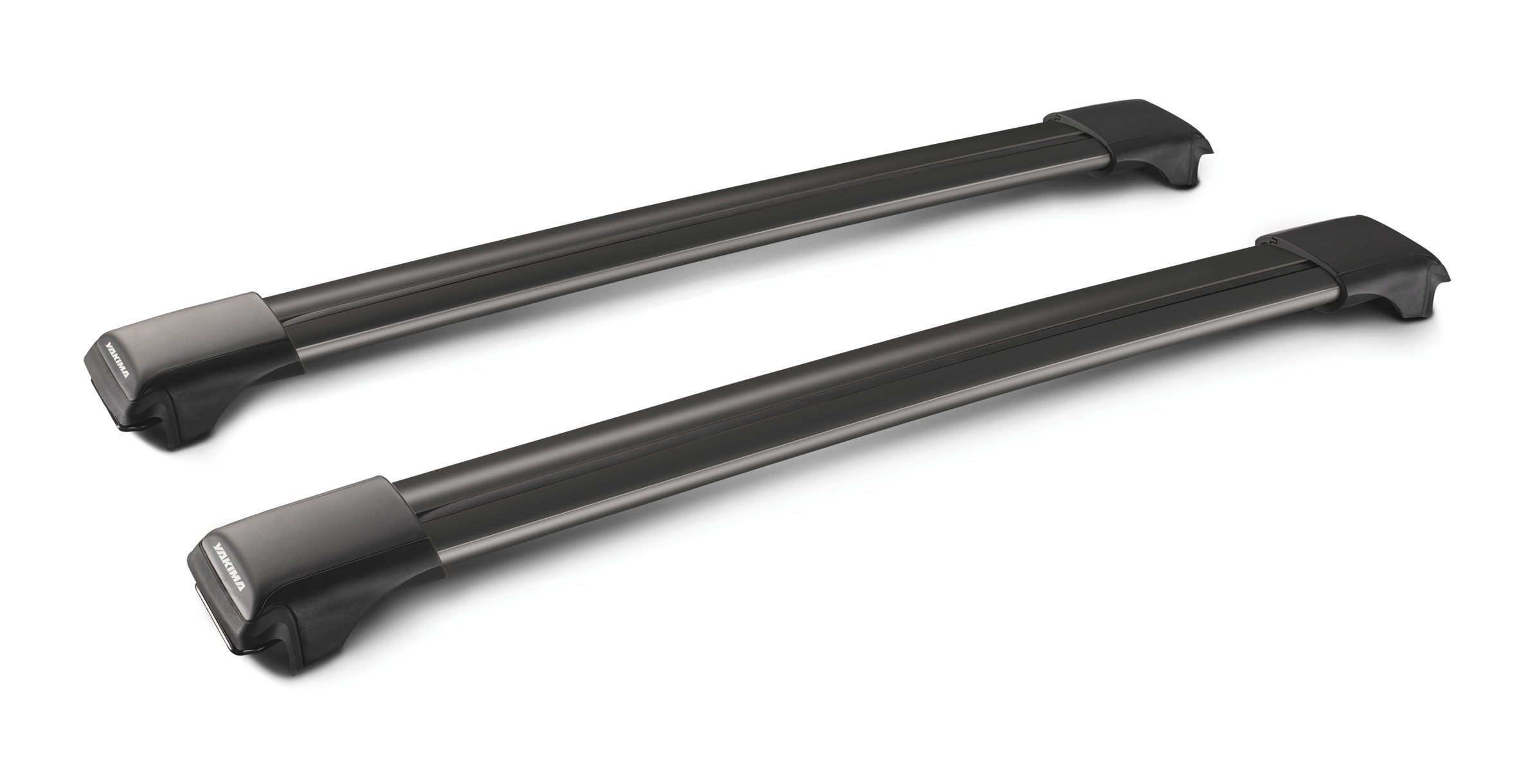 Rail Black Mixed, coppia barre portatutto in alluminio - 91+97 cm