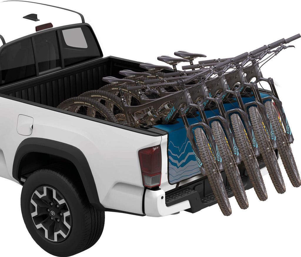 Gatekeeper Evo, portabici per sponda posteriore pick-up - Blu