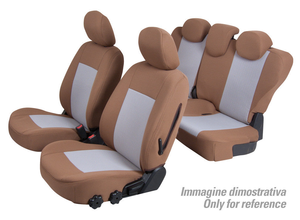 Set coprisedili Superior - Nocciola - compatibile per Bmw Serie 3 (E90) (03/05>01/12)