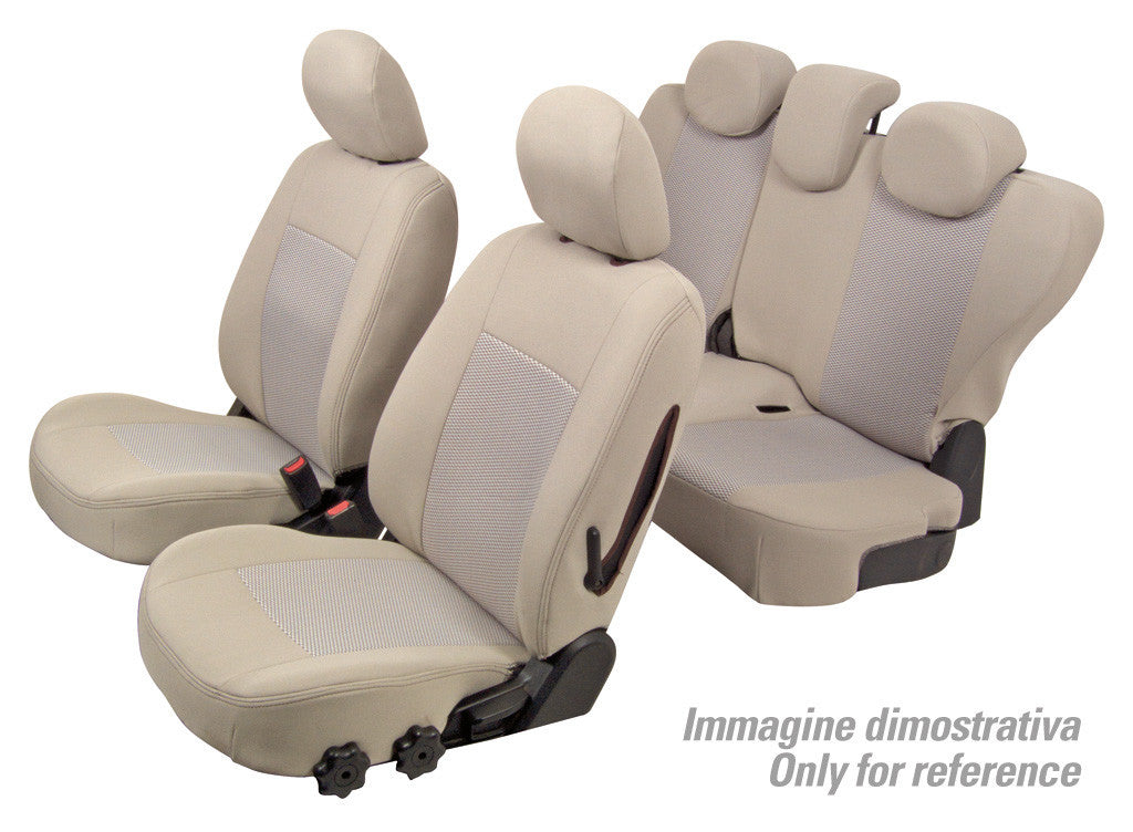 Set coprisedili Superior - Beige - compatibile per Skoda Kamiq (12/19>) Active - Skoda Scala 5p (06/19>) Active