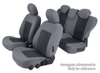 Set coprisedili Superior - Grigio/Nero - compatibile per Opel Insignia 4p (11/13>04/17)