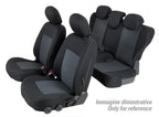 Set coprisedili Superior - Nero/Grigio - compatibile per Mercedes Classe C 4p (02/07>02/14)