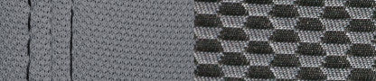 Set coprisedili Superior - Grigio/Nero - compatibile per Citroen DS4 (03/11>10/15) - DS DS4 (11/15>12/18)