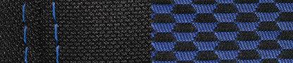 Set coprisedili Superior - Nero/Blu - compatibile per Renault Clio V 5p (08/19>10/25) Zen, Intens