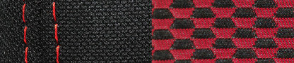 Set coprisedili Superior - Nero/Rosso - compatibile per Opel Vivaro (03/19>) - Renault Trafic (03/21>)